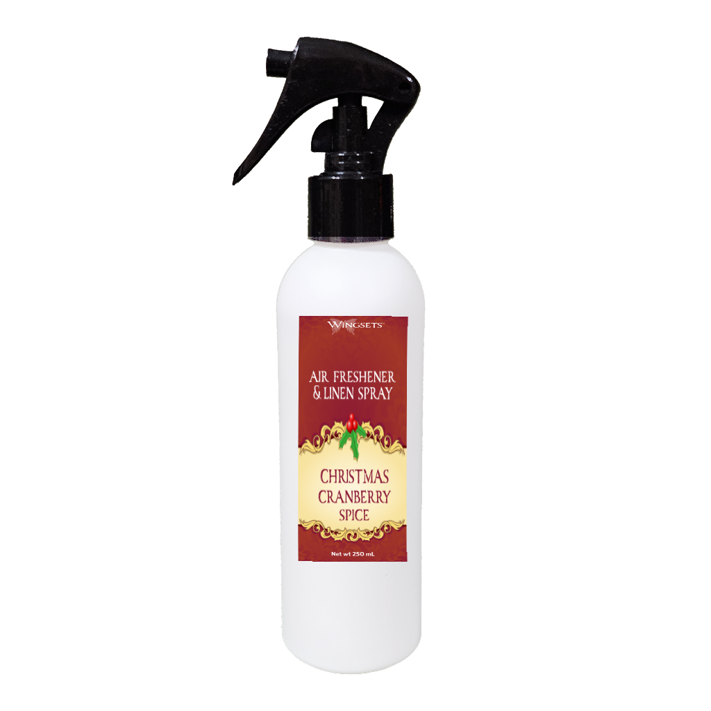 Holiday Air Freshener and Linen Spray - Christmas Cranberry Spice