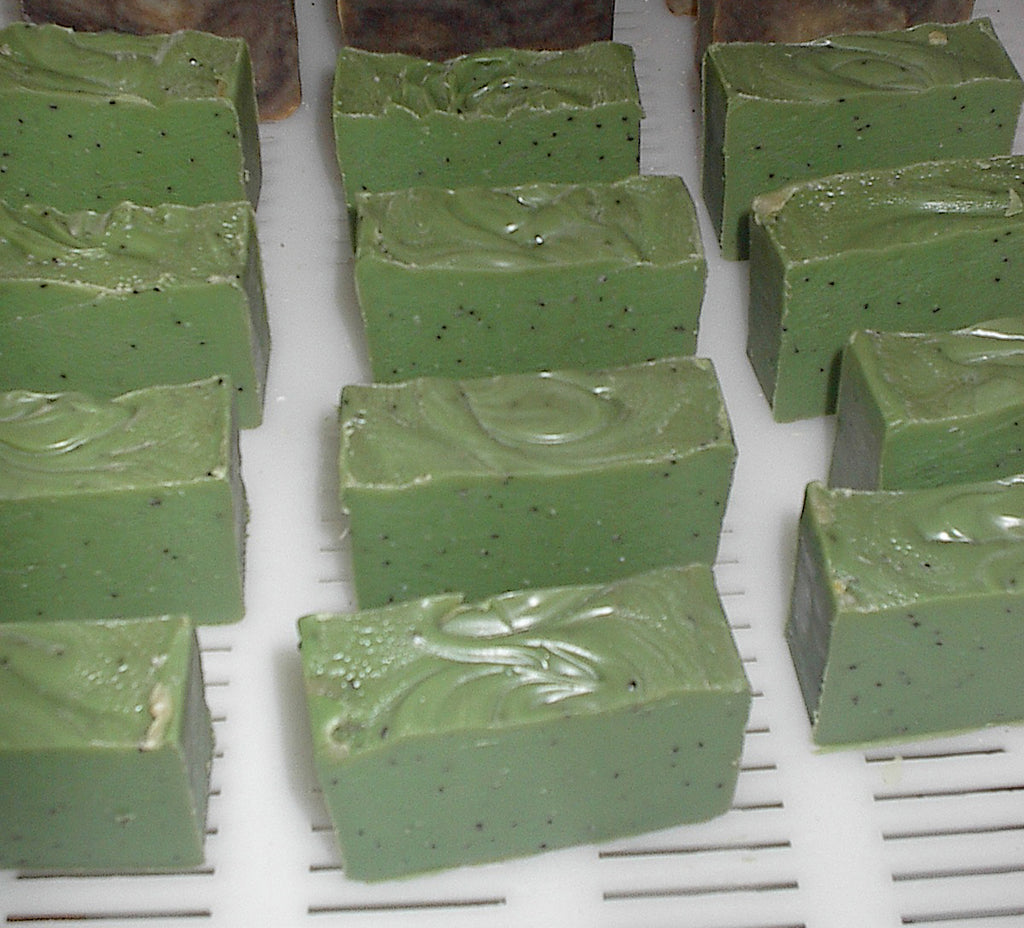 Peppercorn & Lime Handcrafted Bar Soap - certified organic ingredients