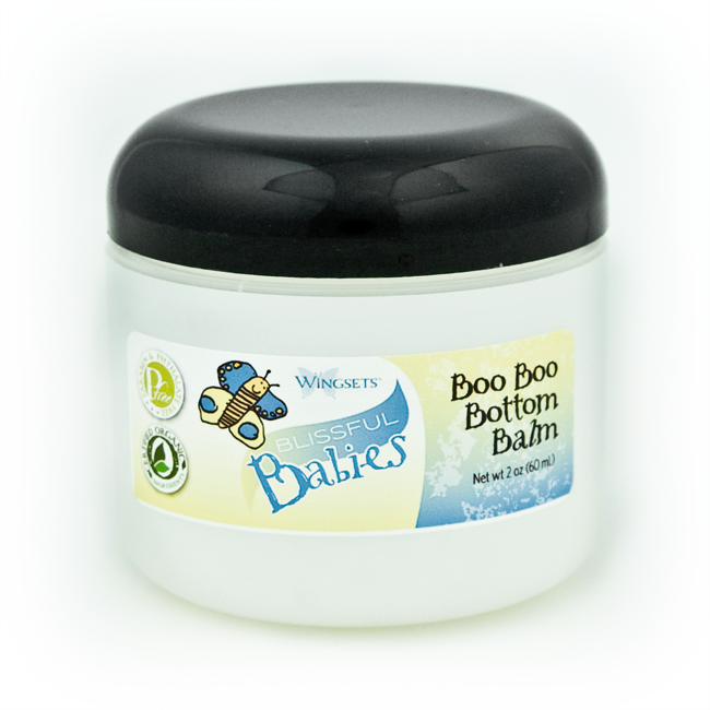 Blissful Babies Boo Boo Bottom Balm - 99% certified organic ingredients
