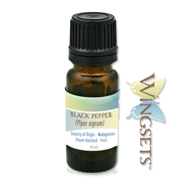 Black Pepper (Piper nigrum) - Wild-crafted Essential Oil
