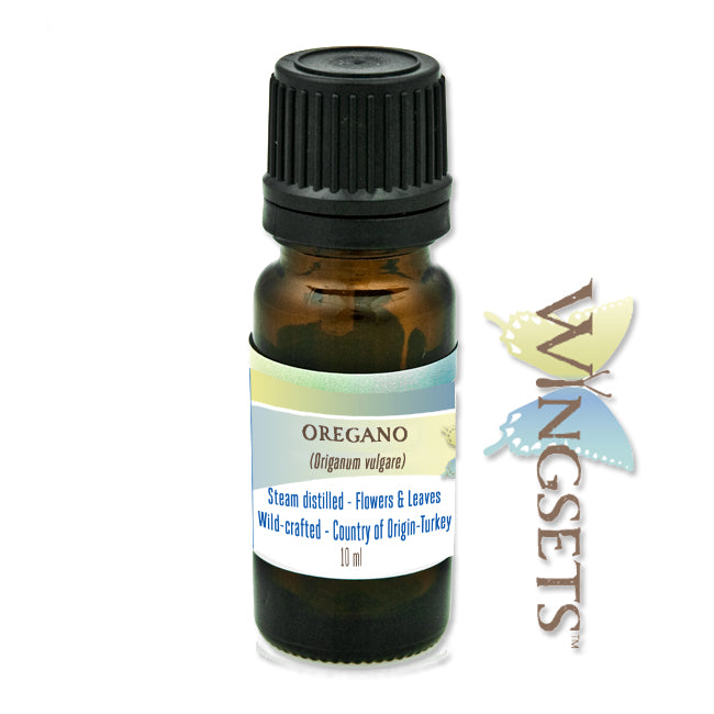Oregano essential oil, country  of origin Turkey, steam distilled flowers and leaves, wild-crafted, aromatherapeutic, pure, GC/MS tested, carvacrol, Origanum vulgare