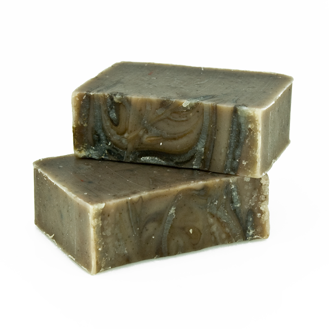 Chocolate Raspberry Handcrafted Bar Soap, certified organic ingredients
