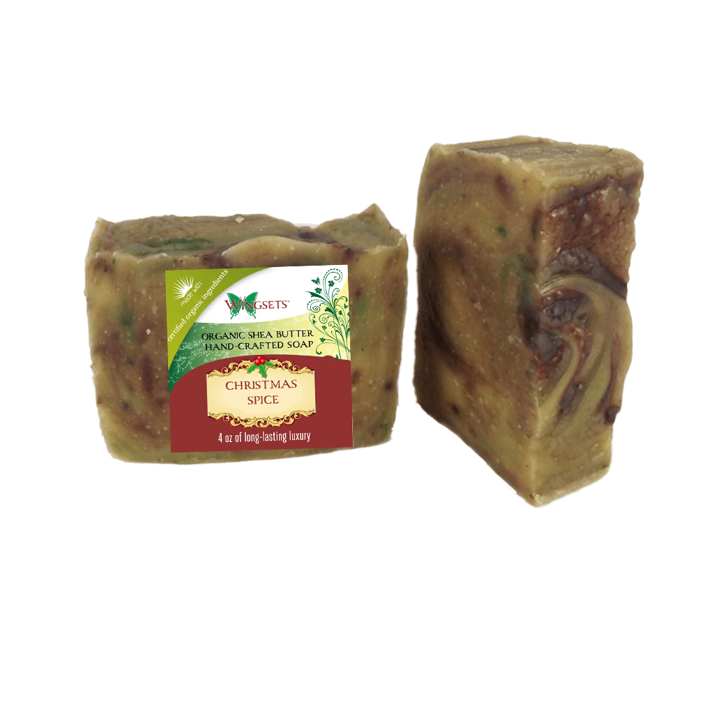 Holiday Christmas Spice Soap - certified organic ingredients