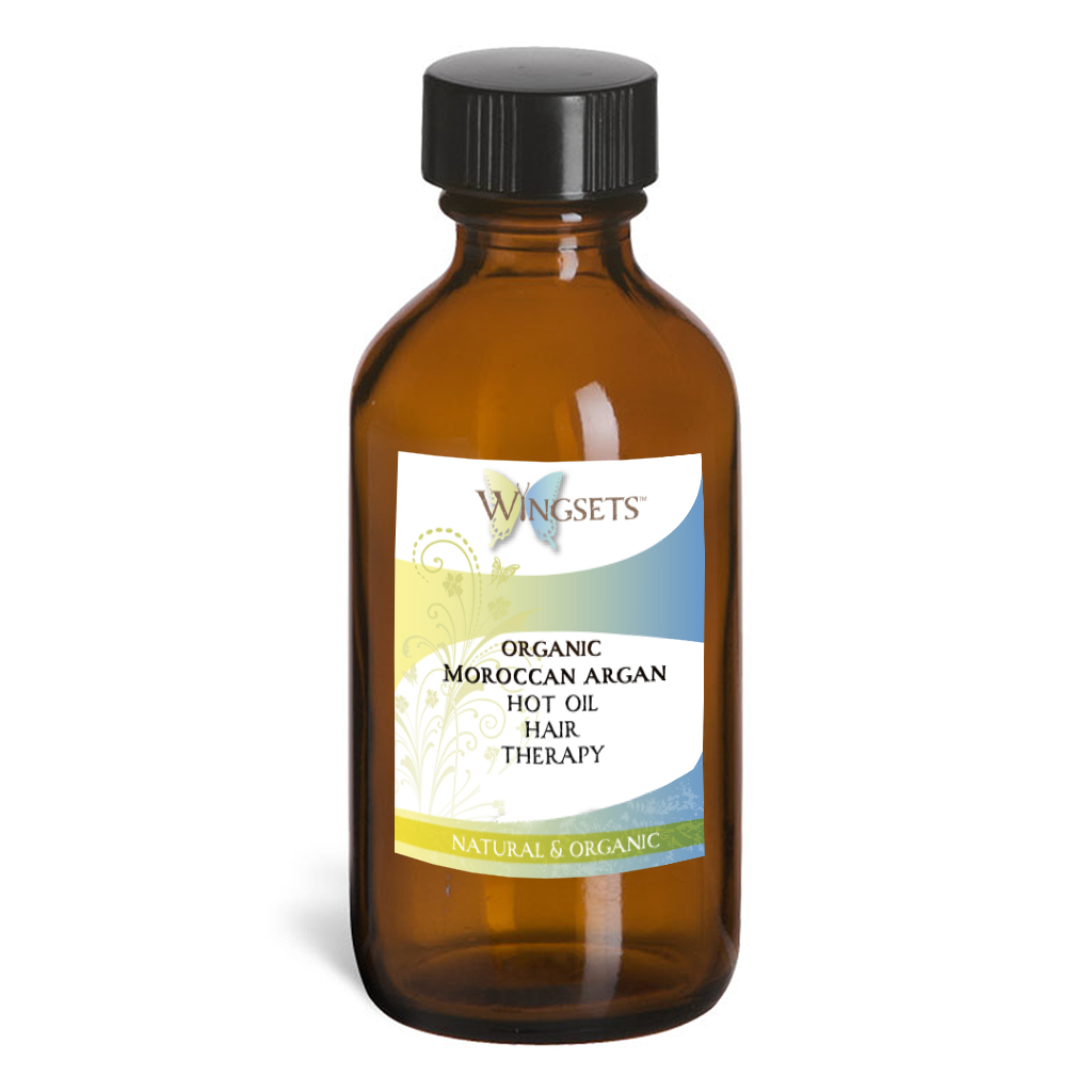 hot oil hair treatment using certified organic oils, argan, castor, coconut, jojoba and extra virgin olive oil, along with a blend of pure essential oils shown to improve the health of your hair.