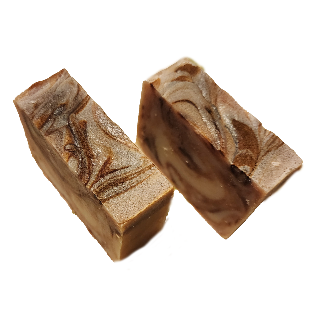 handmade vegan shea butter bar soap, certified organic ingredients including shea butter, coconut oil, extra virgin olive oil, phthalate free fragrance, patchouli essential oil, orange essential oil, cedarwood essential oil. Artisan crafted cold process soap made in small batches.