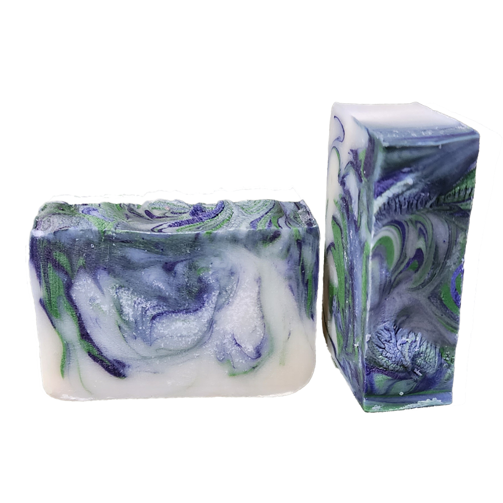 Elderberry and Evergreen Handcrafted Soap - certified organic ingredients
