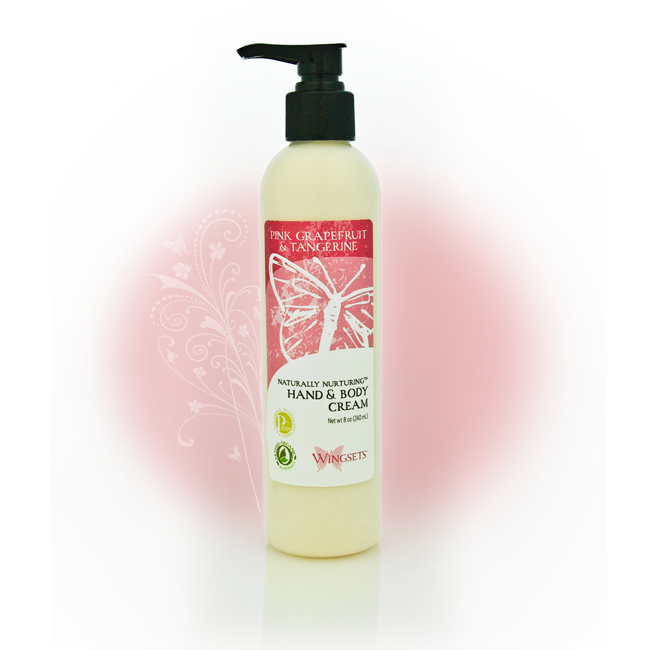 Naturally Nurturing™ Hand & Body Cream - Pink Grapefruit and Tangerine