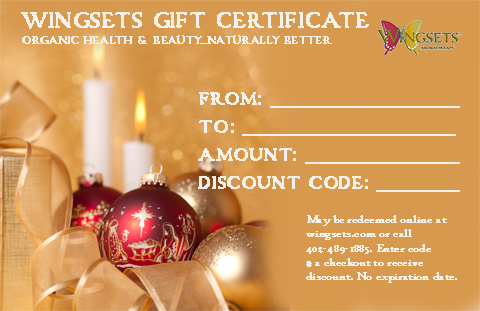 Wingsets Gift Certificates