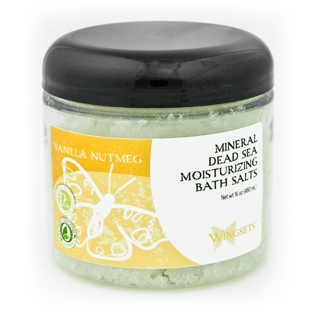 Vanilla and Ylang Ylang essential oils infused in the highest quality bathing salts