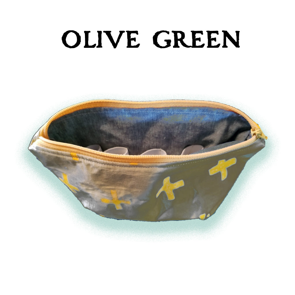 Essential Oil Carrying Cases - Olive Green