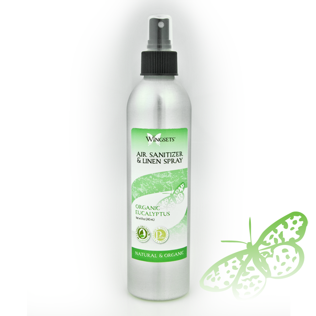 certified organic eucalyptus essential oil room spray