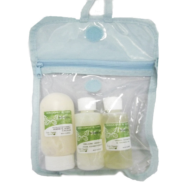 organic bergamot and lime aromatherapy travel and trial pack