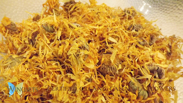 Dried Calendula Flowers - certified organic