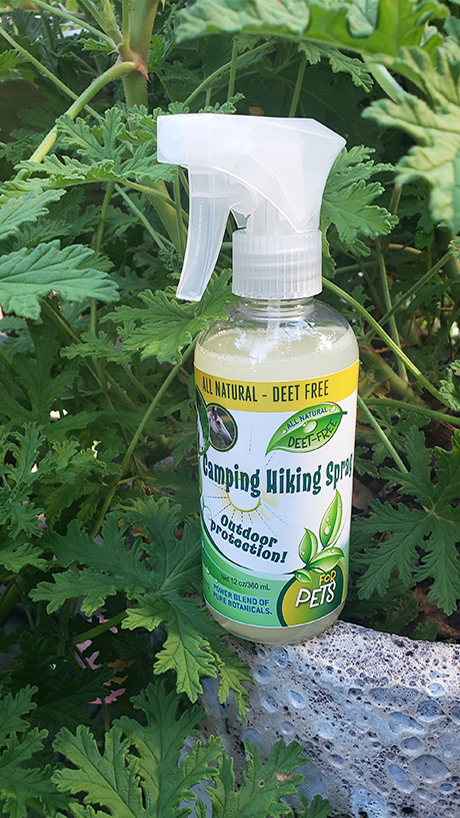 camping hiking outdoor play spray for pets and soothes skin