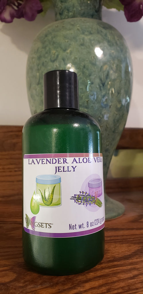 Lavender Aloe Vera Jelly - 90% organic content