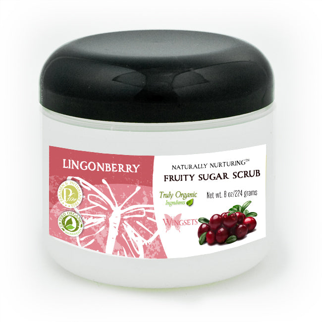 Fruity Sugar Scrub - Lingonberry