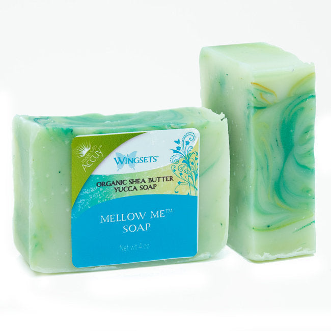 mellow me aromatherapy shea butter handmade soap 100% organic