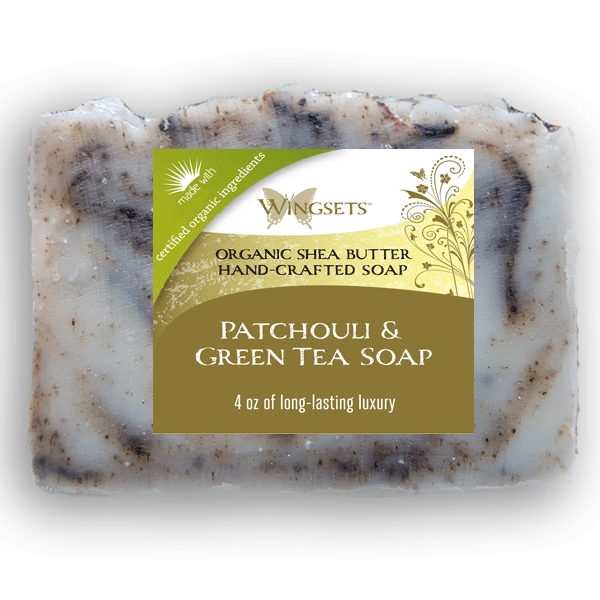 Patchouli & Green Tea Organic  Bar Soap