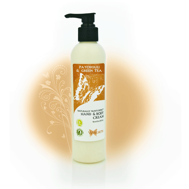 Naturally Nurturing™ Hand & Body Cream - Patchouli and Green Tea