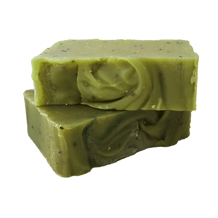 Handcrafted Peppercorn & Lime Bar Soap - certified organic ingredients