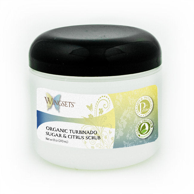 Turbinado Brown Sugar & Citrus Scrub - certified organic ingredients