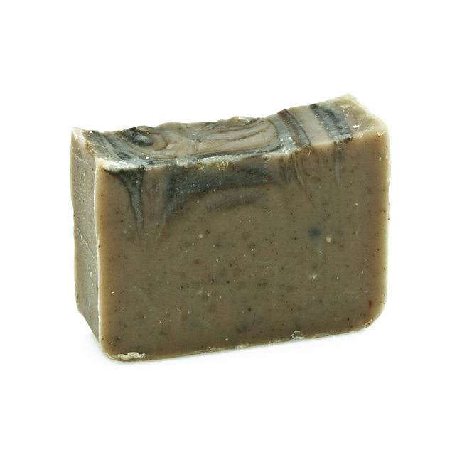 Handmade Chocolate Raspberry Bar Soap, certified organic ingredients