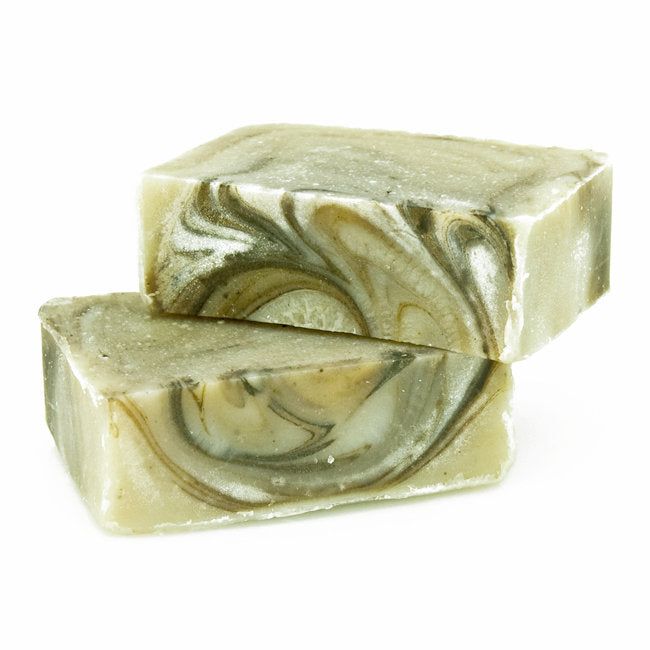 Handcrafted Frankincense & Myrrh Bar Soap - certified organic ingredients