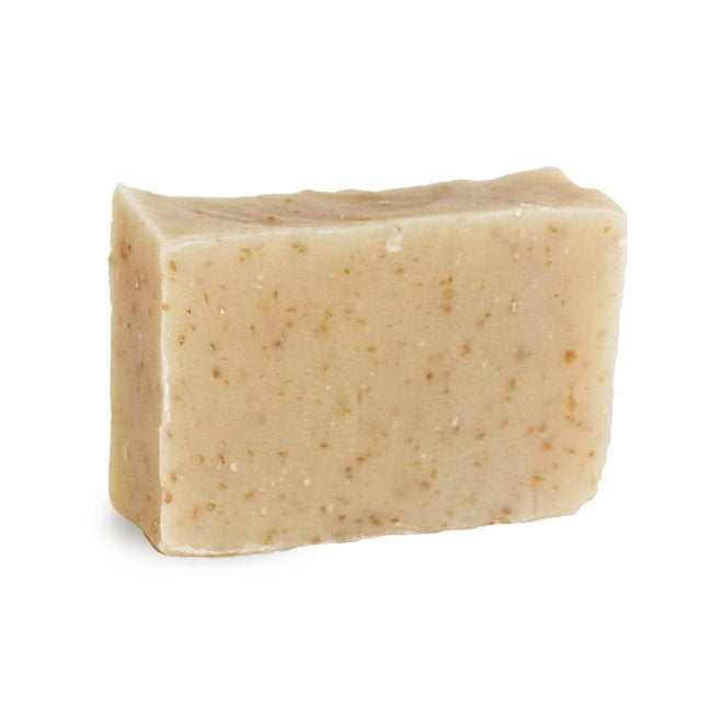 Handcrafted Almond & Oats Bar Soap - certified organic ingredients