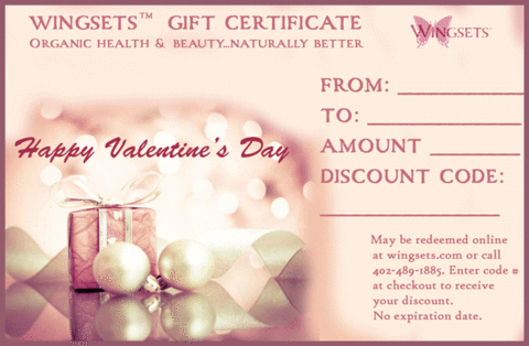 Wingsets Gift Certificates
